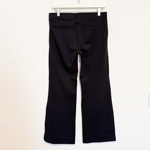 NWT Betabrand Petite Pull On Ponte Knit Dress Bootcut Pants New Black Medium - Picture 7 of 8